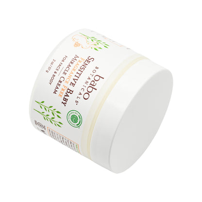 Babo Botanicals Sensitive Baby Fragrance Free Miracle Cream 57g