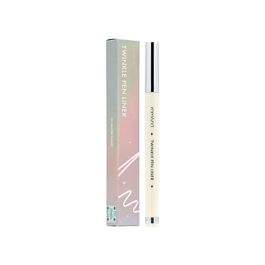 Rom&nd Twinkle Pen Liner #01 Silver Flake 1pc | Sasa Global eShop