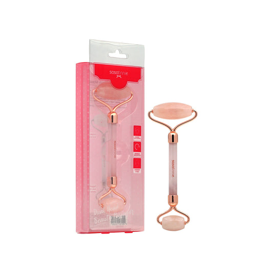 Sasatinnie Dual Head Beauty Massager Pink | Sasa Global eshop