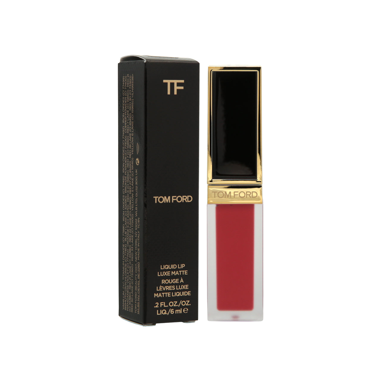 Tom Ford Liquid Lip Luxe Matte #Carnal Red 6ml | Sasa Global eShop