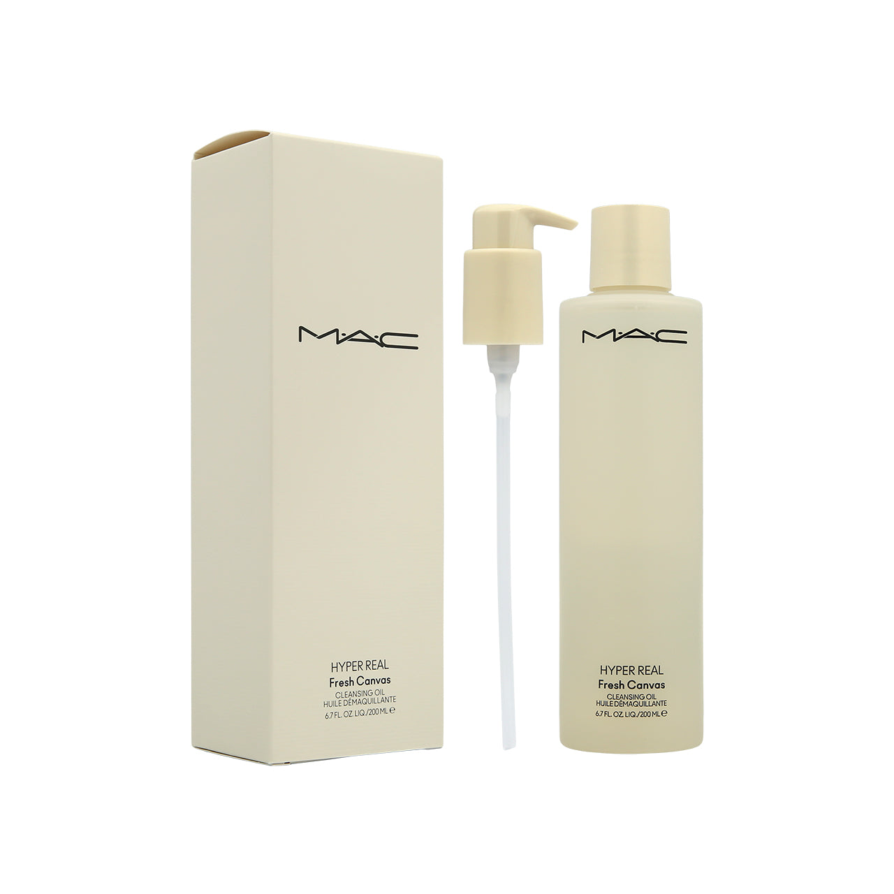 M.A.C Hyper Real Fresh Canvas Cleansing Oil 200ml | Sasa Global eShop