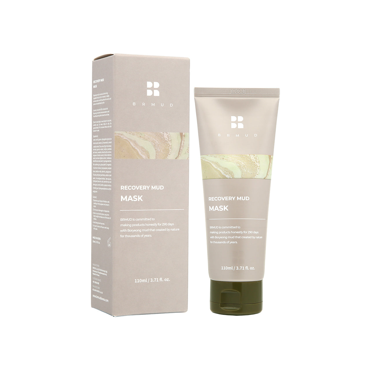 Brmud Recovery Mud Mask 110ml | Sasa Global eShop