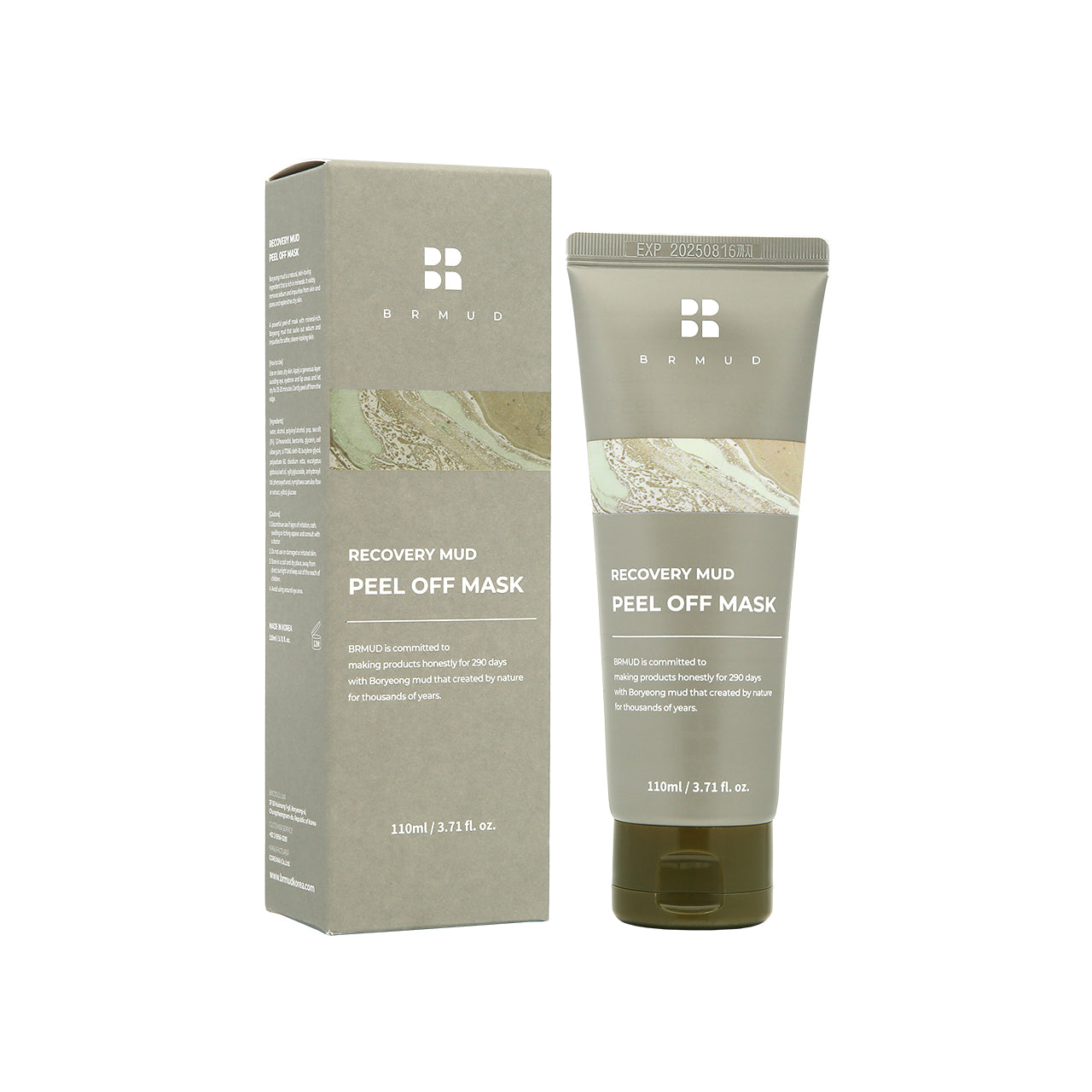 Brmud Recovery Mud Peel off Mask 110ml | Sasa Global eShop