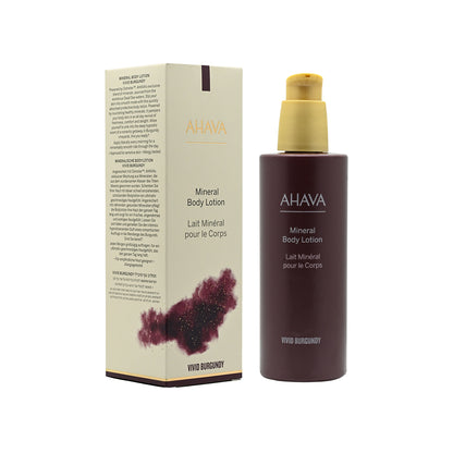 AHAVA Mineral Body Lotion Vivid Burgundy 250ml | Sasa Global eShop