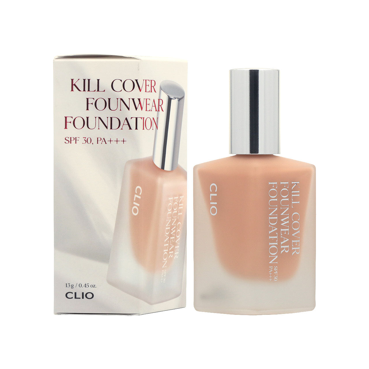 Clio SPF30 PA+++ Mini Kill Cover Founwear Foundation #02 13g | Sasa Global eShop