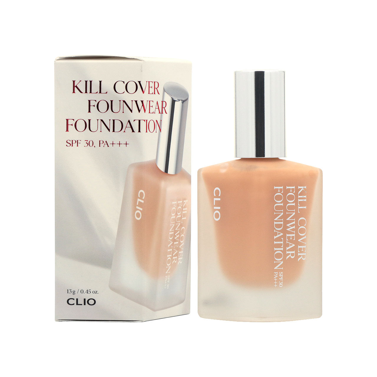 Clio SPF30 PA+++ Mini Kill Cover Founwear Foundation #04 13g | Sasa Global eShop