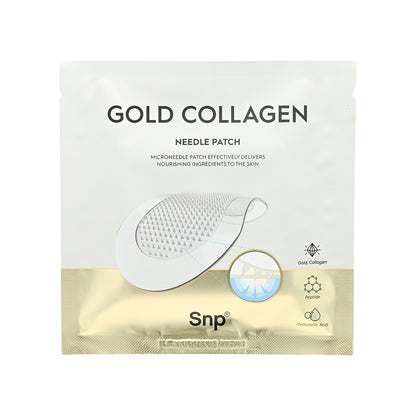 SNP Gold Collagen Needle Patch 4 Pairs  | Sasa Global eshop