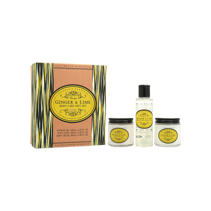 Naturally European Ginger and Lime Body Care Set 3ps  | Sasa Global