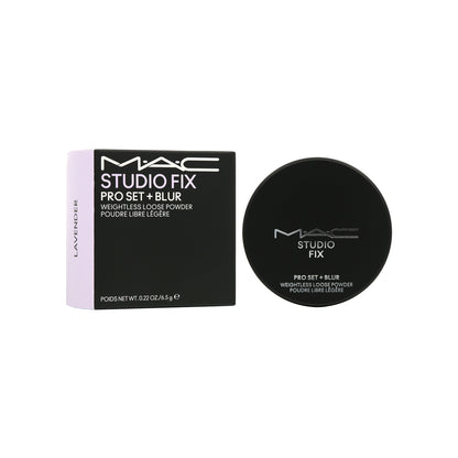 **OOS M.A.C Studio Fix Pro Set + Blur Weightless Loose Powder #Lavender 6.5g | Sasa Global eShop