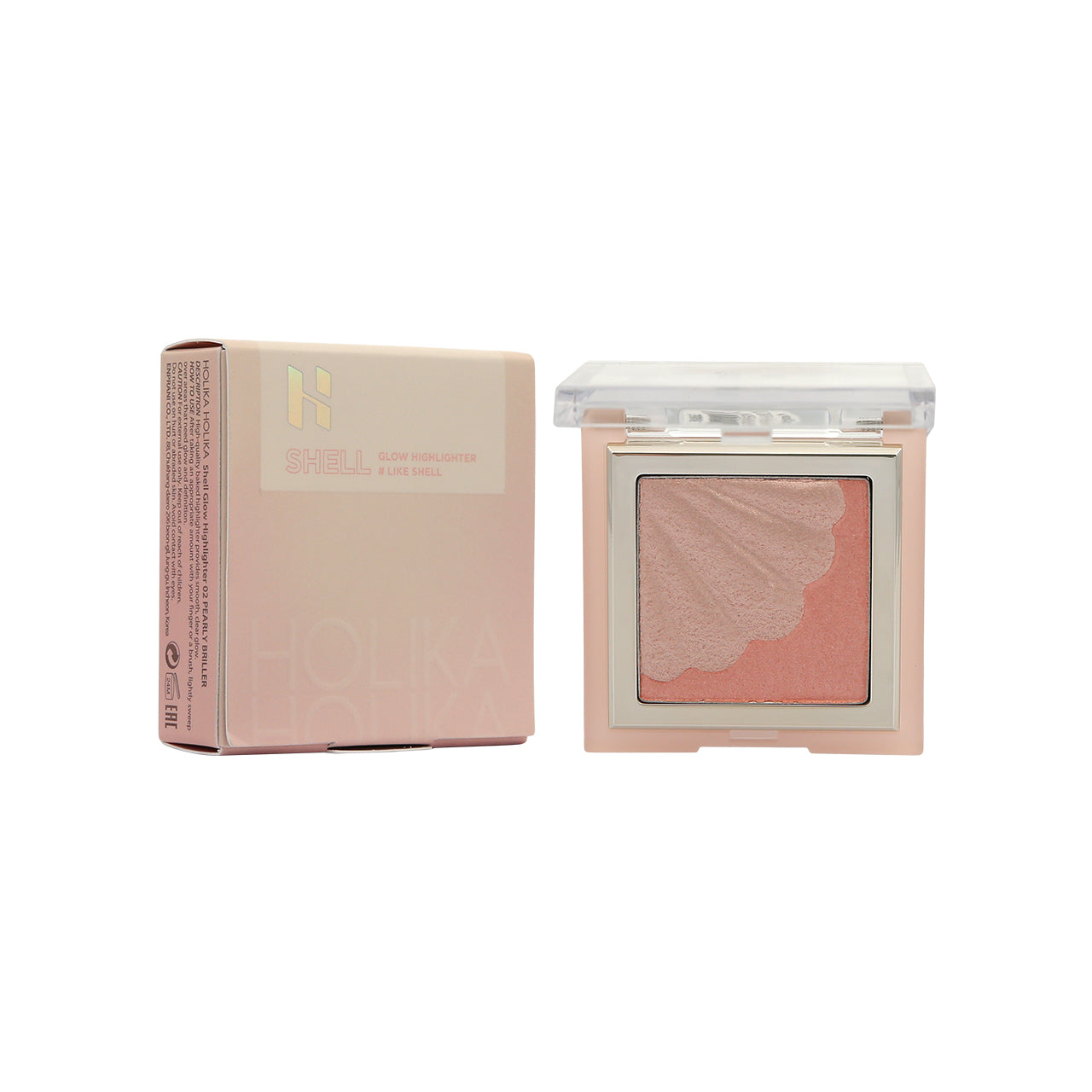 Holika Holika Shell Glow Highlighter #02 Pearly Briller 4.8g | Sasa Global eShop