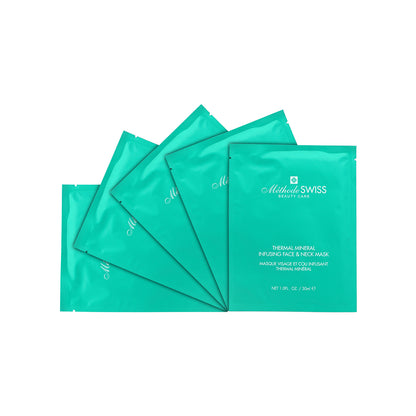 Methode SWISS Ther Min Face & Neck Mask 5pcs  | Sasa Global eshop