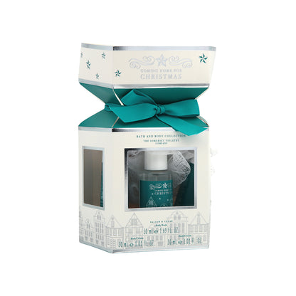 The Somerset Toiletry Company Blue Coming Home For Christmas Set 