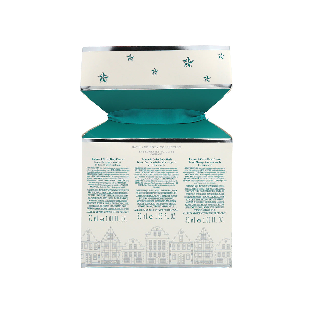 The Somerset Toiletry Company Blue Coming Home For Christmas Set 