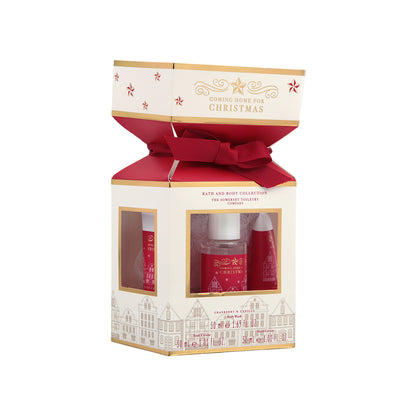 The Somerset Toiletry Company Festive Pamper Set – Cranberry and Vanilla 