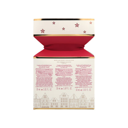 The Somerset Toiletry Company Festive Pamper Set – Cranberry and Vanilla 