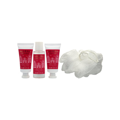 The Somerset Toiletry Company Festive Pamper Set – Cranberry and Vanilla 