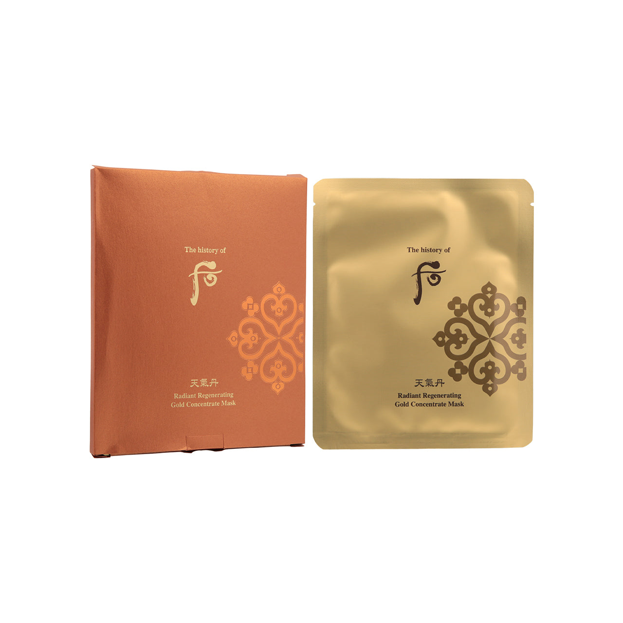 The History of Woo Radiant Regenerating Gold Concentrate Mask 1pc | Sasa Global eShop