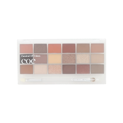 Color Combos Glam Obsession Eyeshadow Palette #01 Nude Bronze 18g  