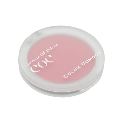 Color Combos Blossom Fluffy Blush  #01 Peach Pink 6.3g  | Sasa Global 