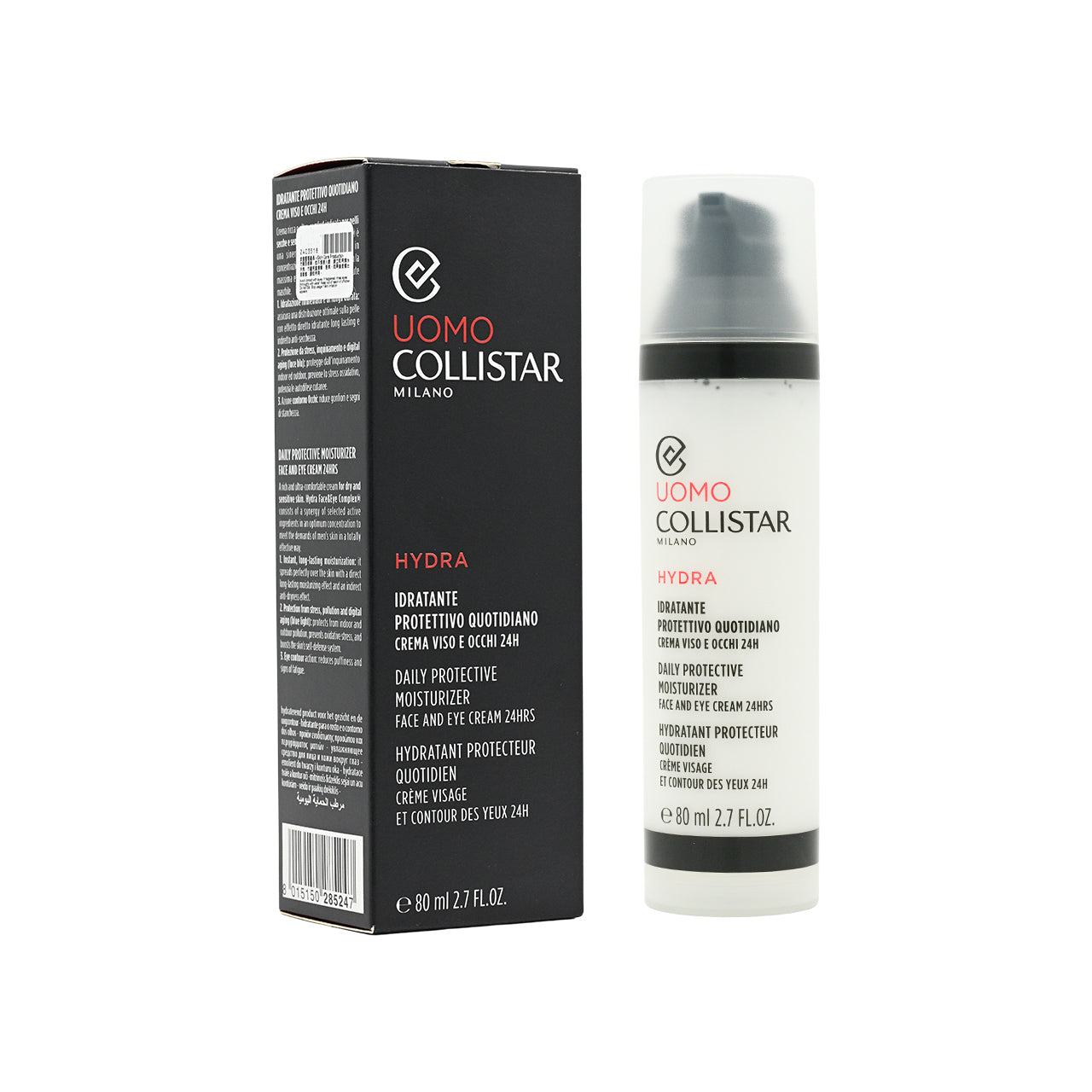 Collistar Hydra Daily Protective Moisturizer Face And Eye Cream 24hrs