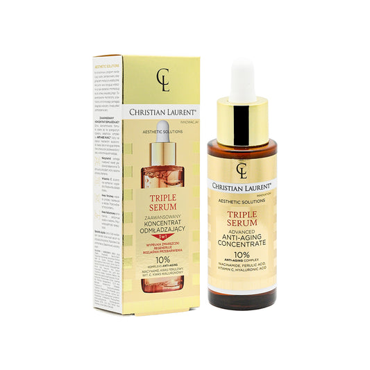 Christian Laurent 10% Anti-aging Triple Serum 30ml | Sasa Global eShop