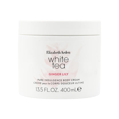 Elizabeth Arden White Tea Ginger Lily Pure Indulgence Body Cream 400ml | Sasa Global eShop