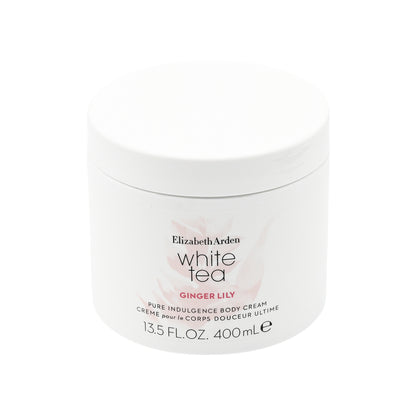 Elizabeth Arden White Tea Ginger Lily Pure Indulgence Body Cream 400ml | Sasa Global eShop