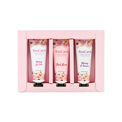 MissCarol Floral Hand Cream Set 3pcs  | Sasa Global eshop