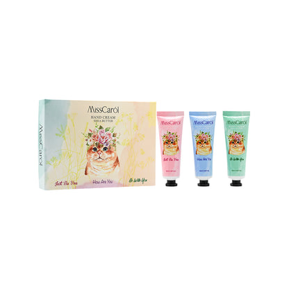 MissCarol Cat Hand Cream Set 3pcs  | Sasa Global eshop