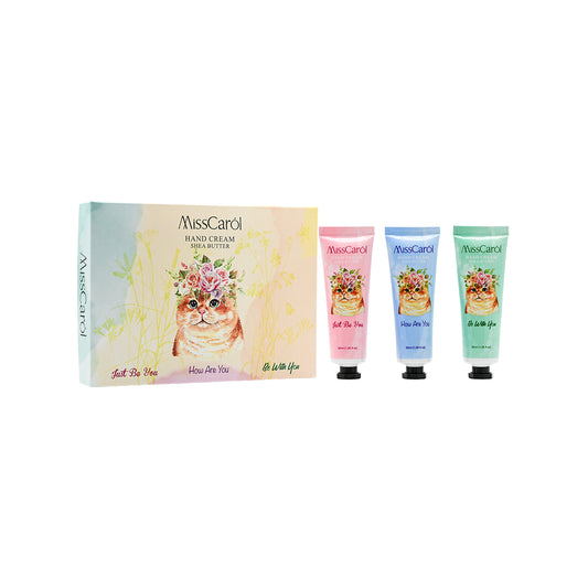 MissCarol Cat Hand Cream Set 3pcs  | Sasa Global eshop