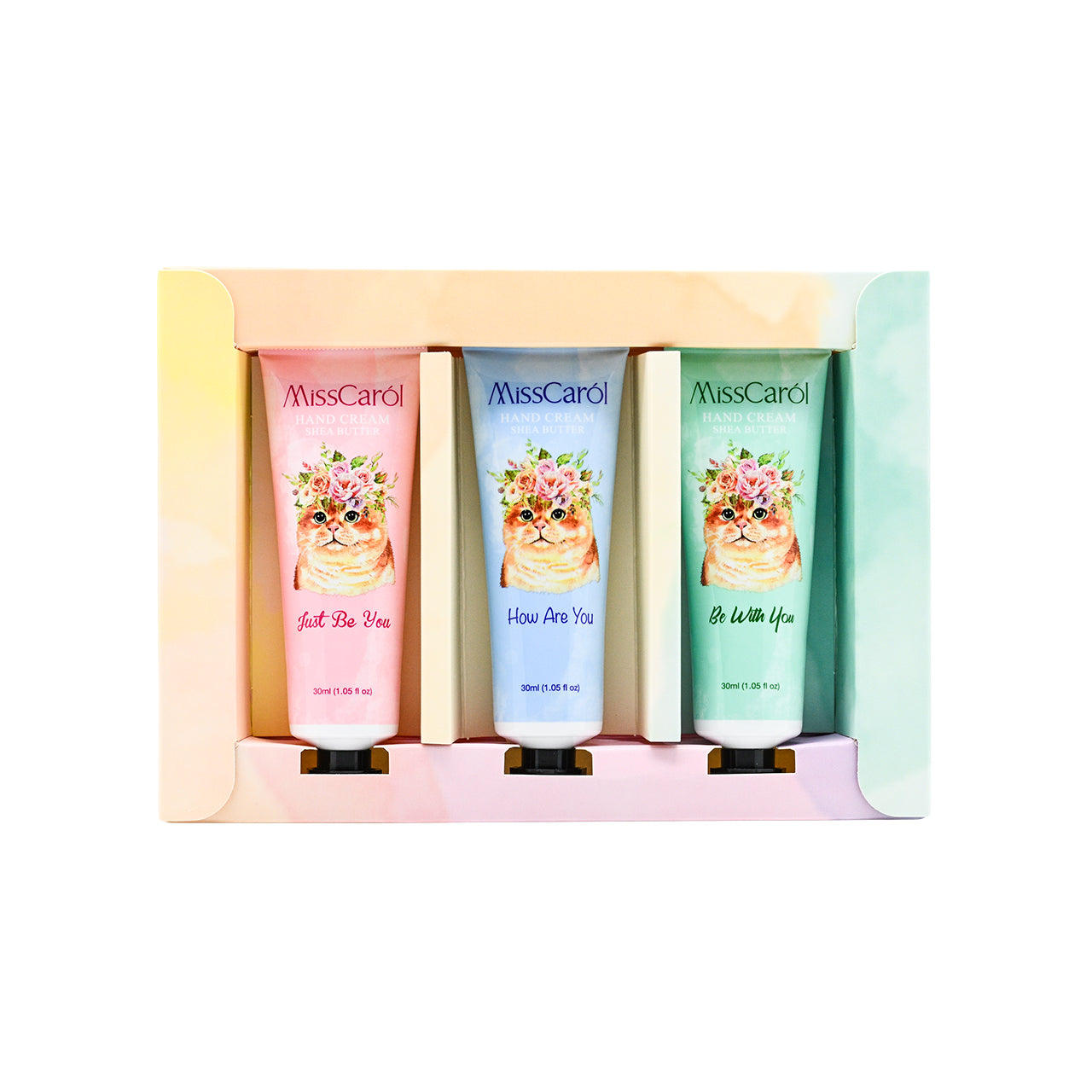 MissCarol Cat Hand Cream Set 3pcs  | Sasa Global eshop