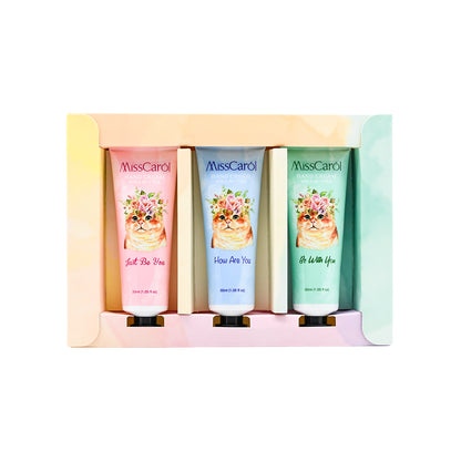 MissCarol Cat Hand Cream Set 3pcs  | Sasa Global eshop