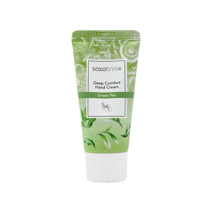 Sasatinnie Deep Comfort Hand Cream Green Tea 30ml - Sasa Global eShop