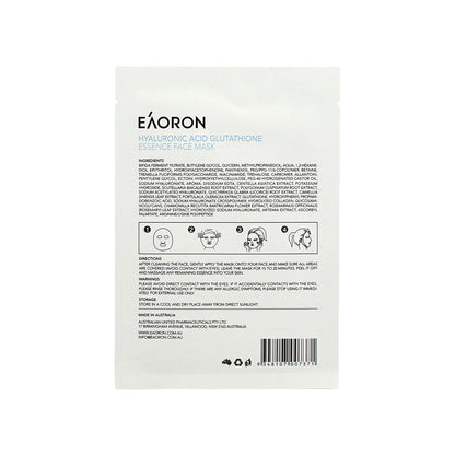 Eaoron Hyalu Acid Glutathione Mask 25mlx 5 pcs | Sasa Global