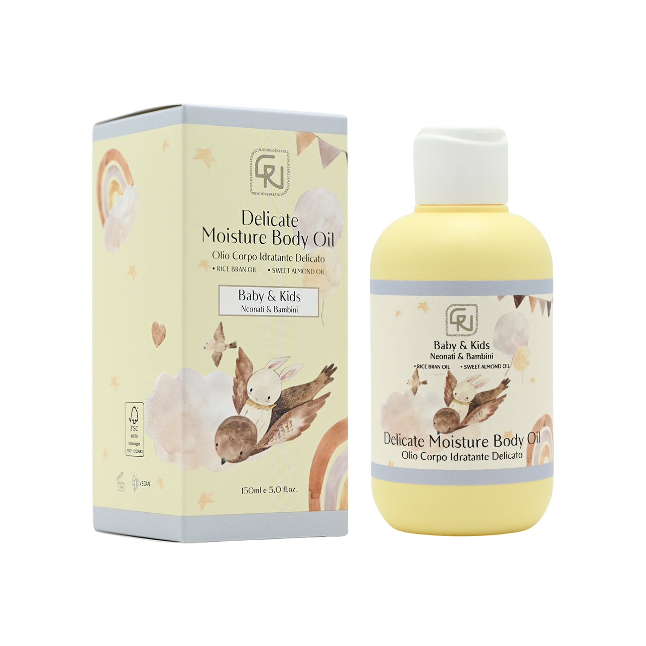 Greatnice Delicate Moisture Body Oil 150ml  | Sasa Global eshop