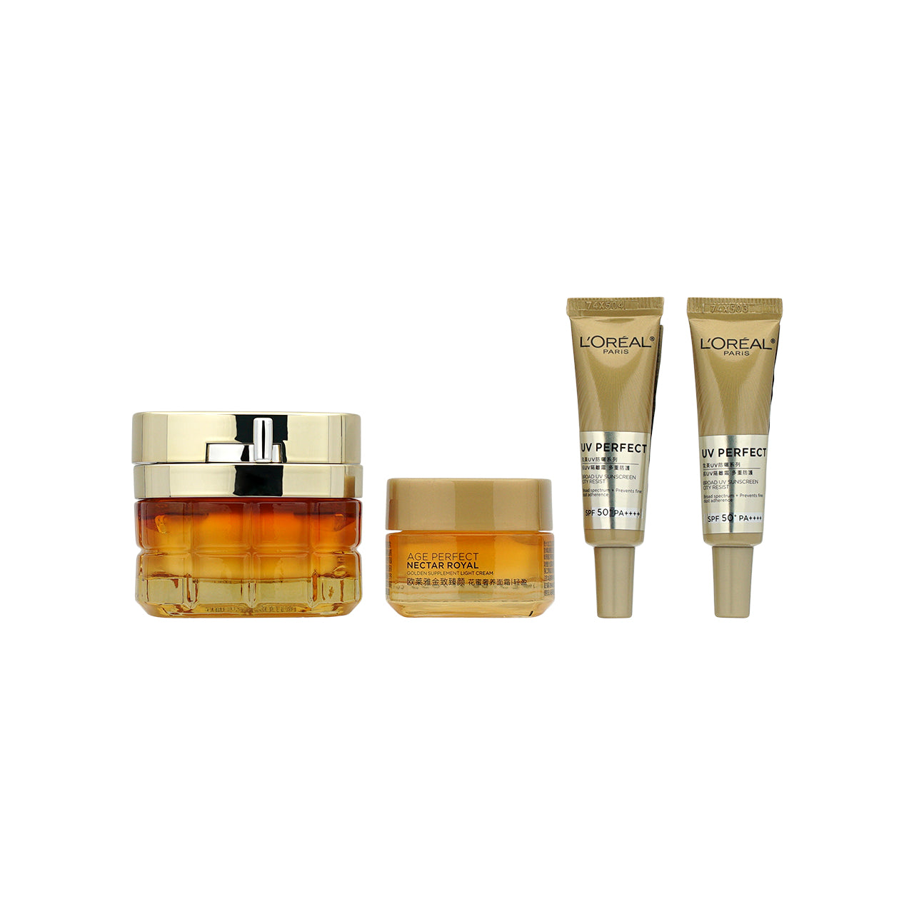 L'Oreal Paris Age Perfect Nectar Royal Golden Supplement Rich Cream Set 4pcs