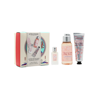 L'Occitane Cherry Blossom Set 3pc  | Sasa Global eshop