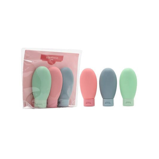 Sasatinnie Matte Travel Bottle Kit  60ml x 3pcs  | Sasa Global eshop