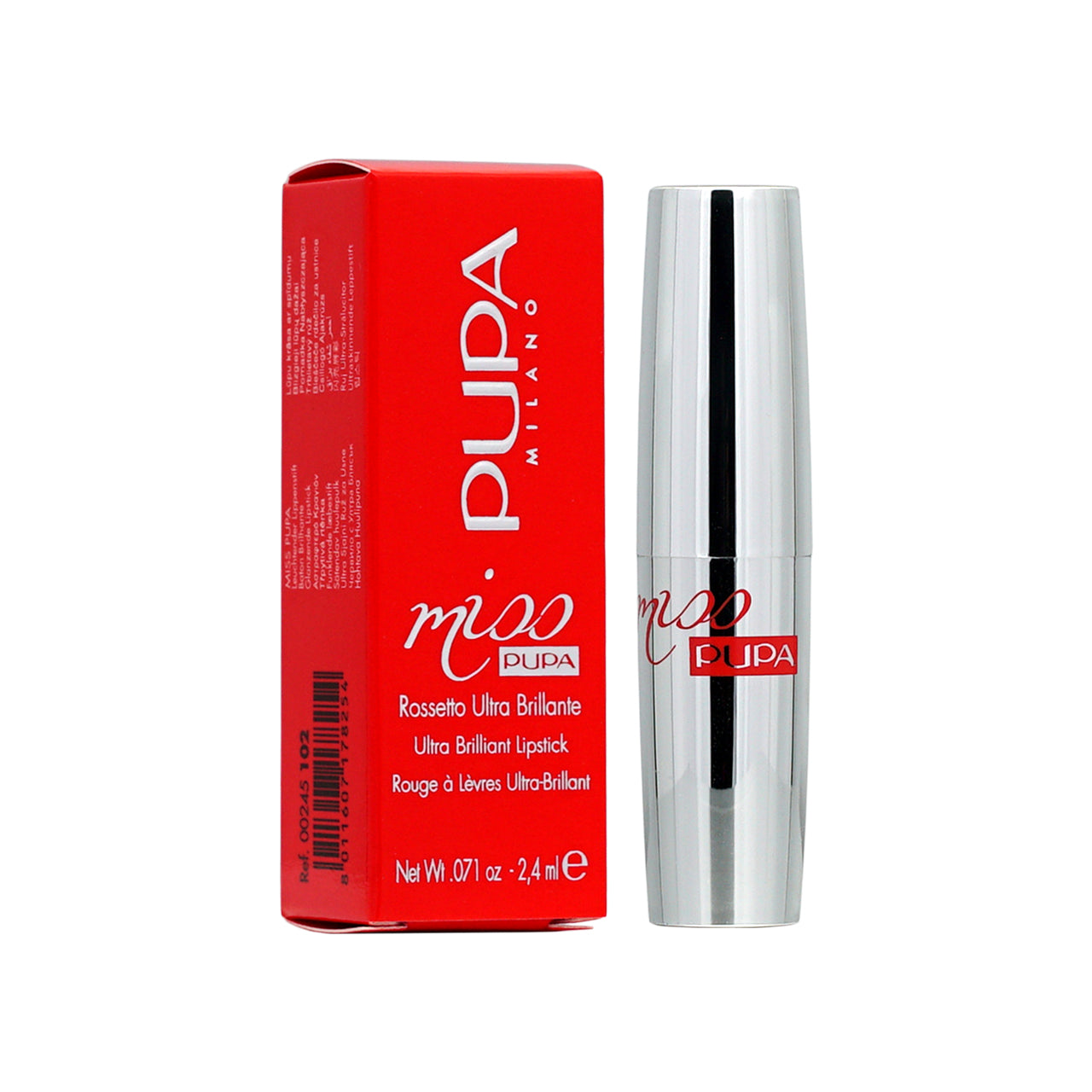 Pupa Miss Pupa Lipstick #102 Candy Nude 2.4ml | Sasa Global eshop