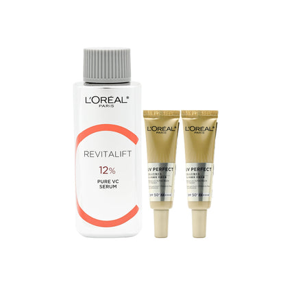 L’Oreal Paris Revitalift Pure VC Serum Set 3pcs | Sasa Global