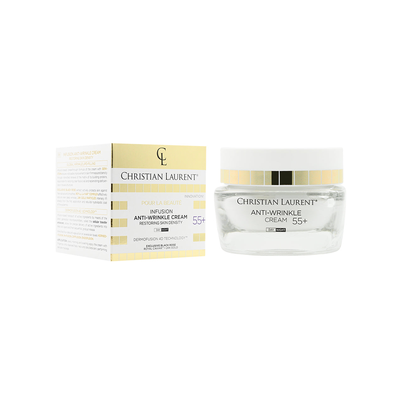 Christian Laurent Anti-Wrinkle Cream 55+ 50ml | Sasa Global eshop ...