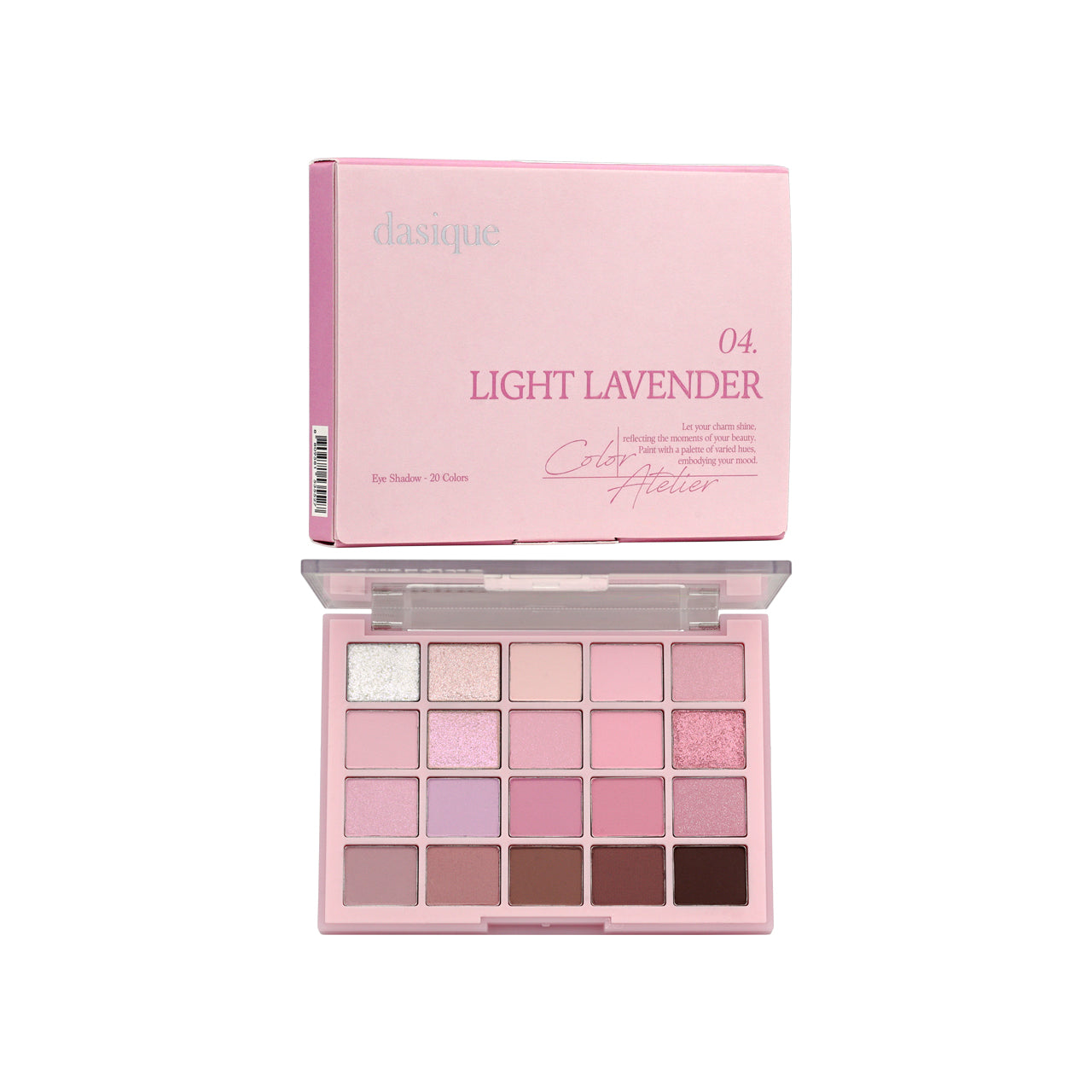 Dasique Vegan Mood Shadow Palette #04 Light Lavender | Sasa Global