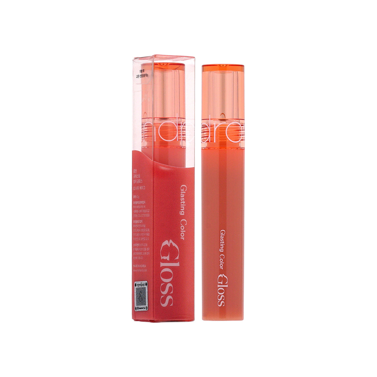 Rom&nd Glasting Color Gloss #02 Nutty Vague 4g  | Sasa Global eshop