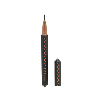 San Roku Go Zero 3650 Liquid Eyeliner Brown Black 1pc