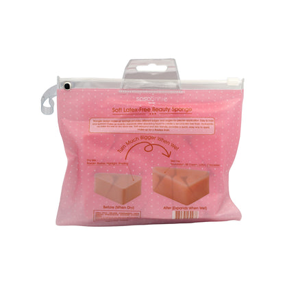 Sasatinnie Soft Latex-Free Beauty Sponge 14pcs  | Sasa Global eshop