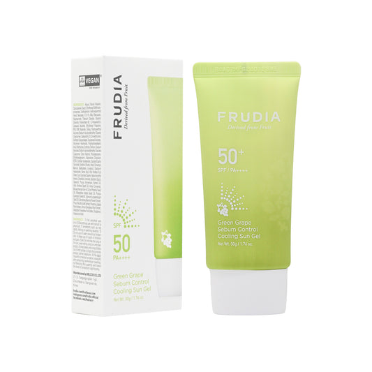 Frudia Green Grape Sebum Control Cooling Sun Gel (50g)