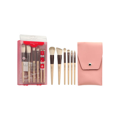 Sasatinnie Portable Make-up Brush Set 6pcs