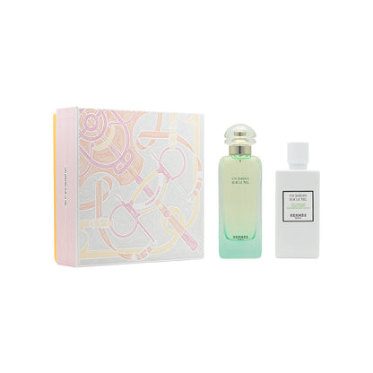 Hermes Un Jardin Sur Le Nil Eau de Toilette Set 2pcs  | Sasa Global 