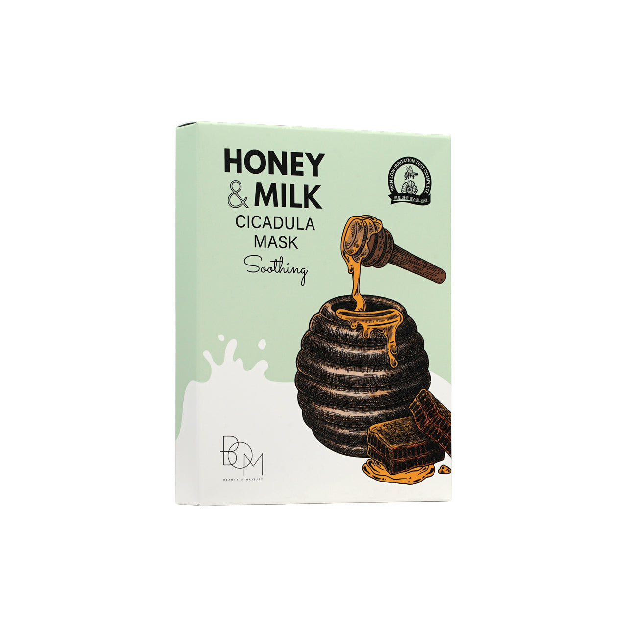 Beauty Of Majesty Honey And Milk Cicadula Mask 5pcs | Sasa Global 