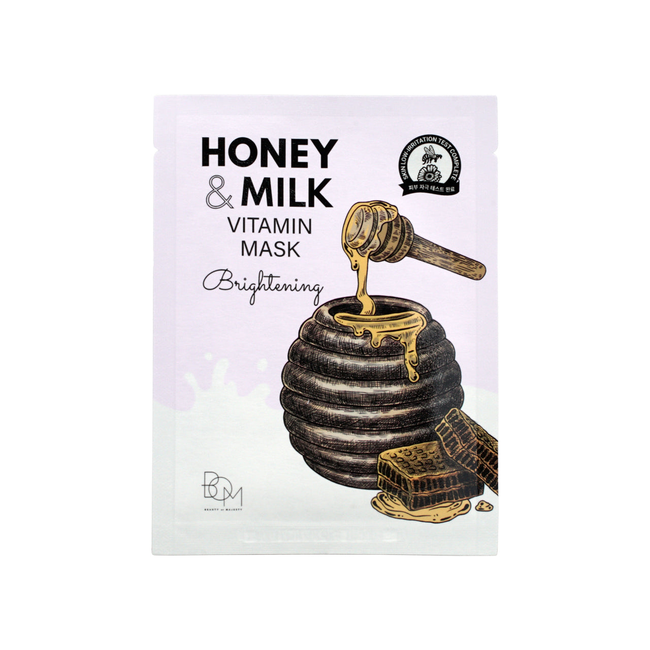 Beauty Of Majesty Honey And Milk Vitamin Mask 5pcs | Sasa Global 